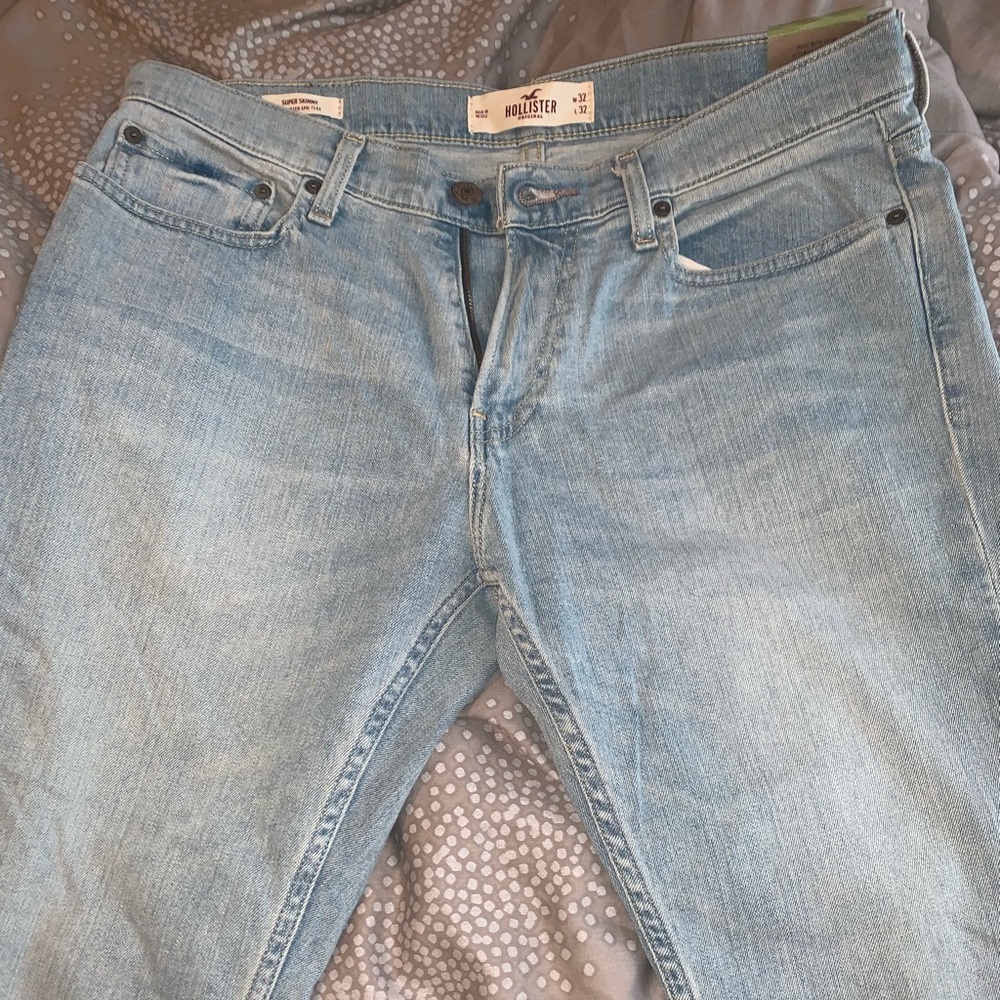 Men’s Hollister super skinny jeans 32/32